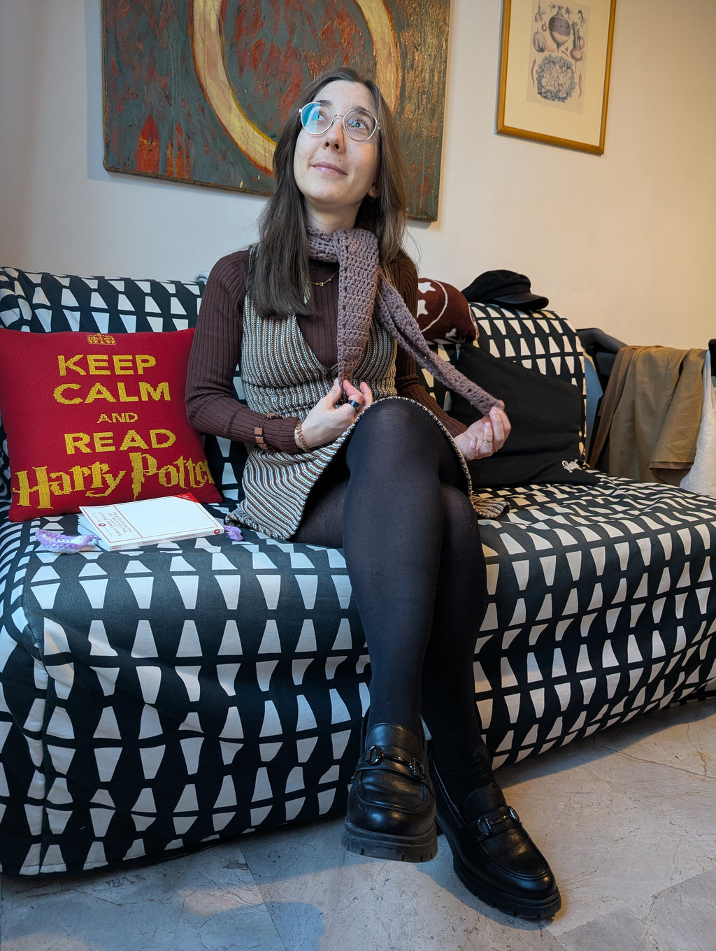 To the Point Tiny Scarf [Pattern]