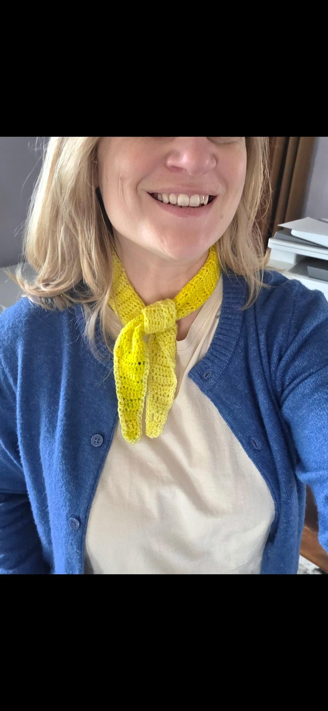 To the Point Tiny Scarf [Pattern]