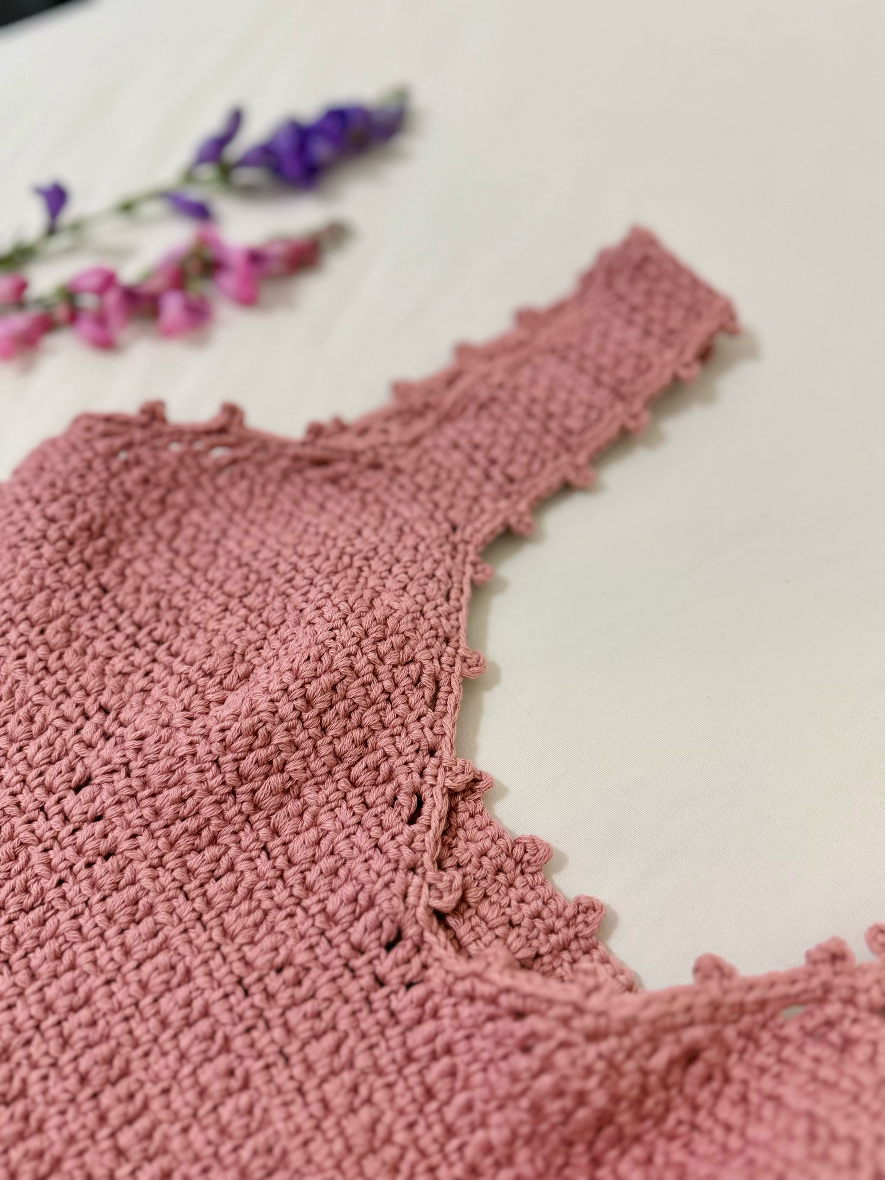 Not So Basic Tank Crochet Pattern