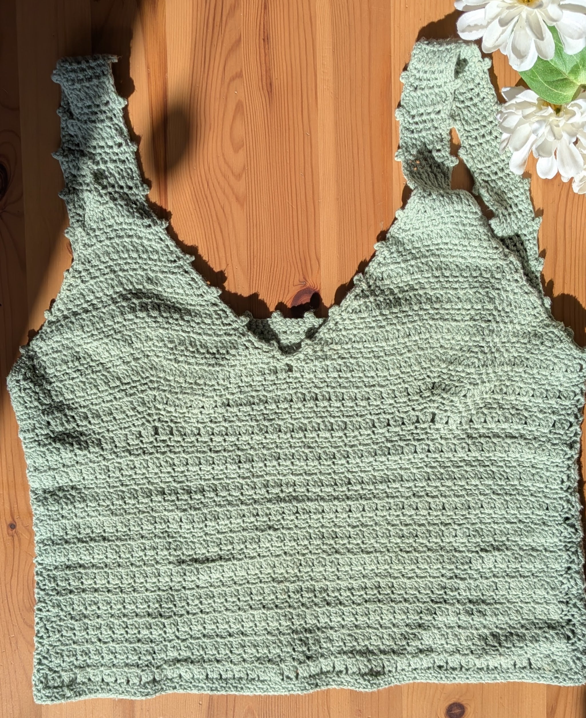 Not So Basic Tank Crochet Pattern