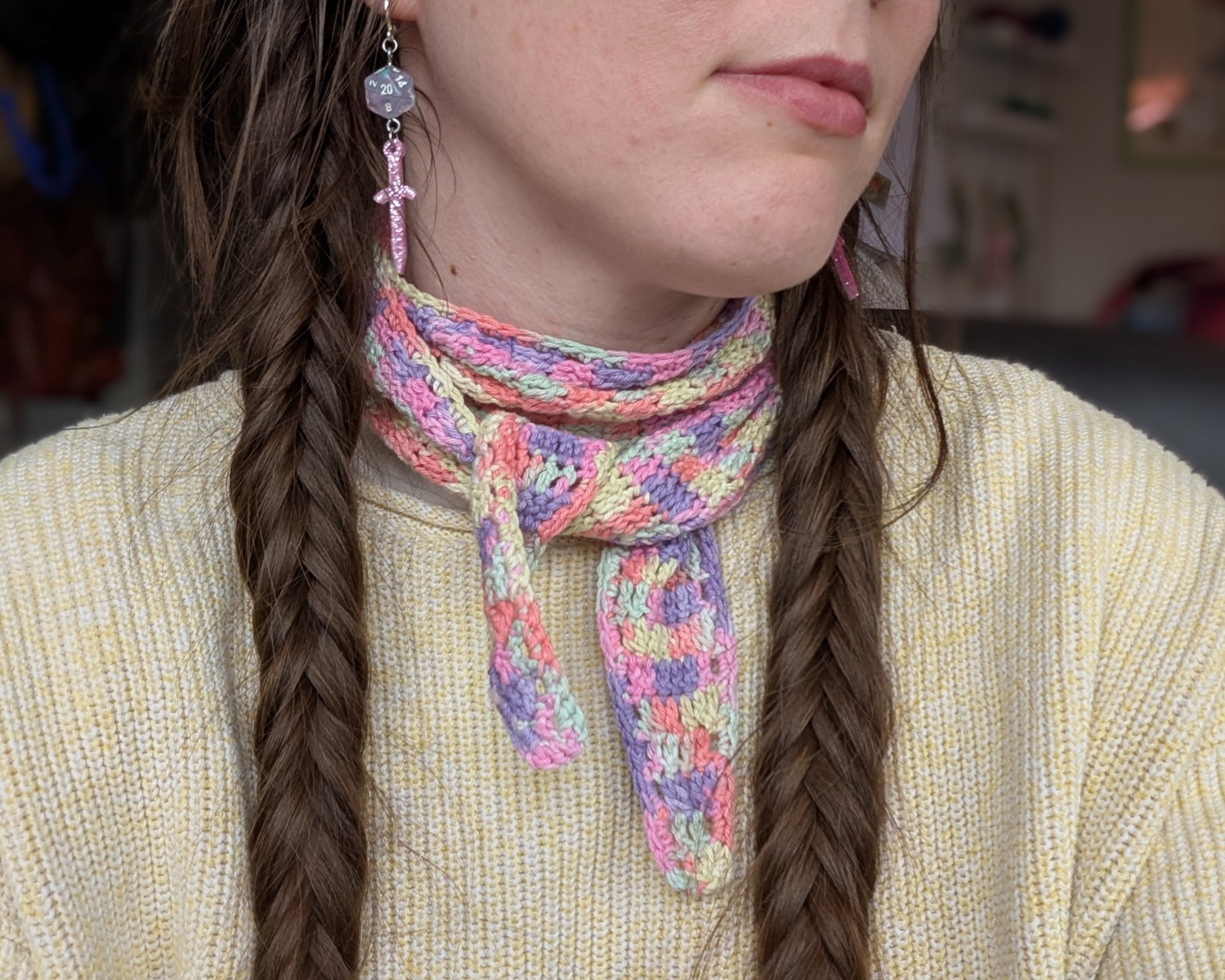 To the Point Tiny Scarf [Pattern]