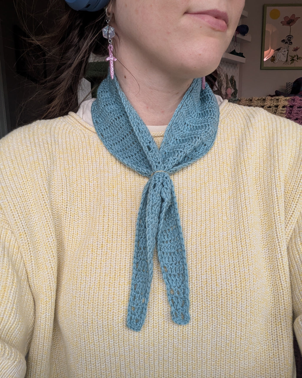To the Point Tiny Scarf [Pattern]