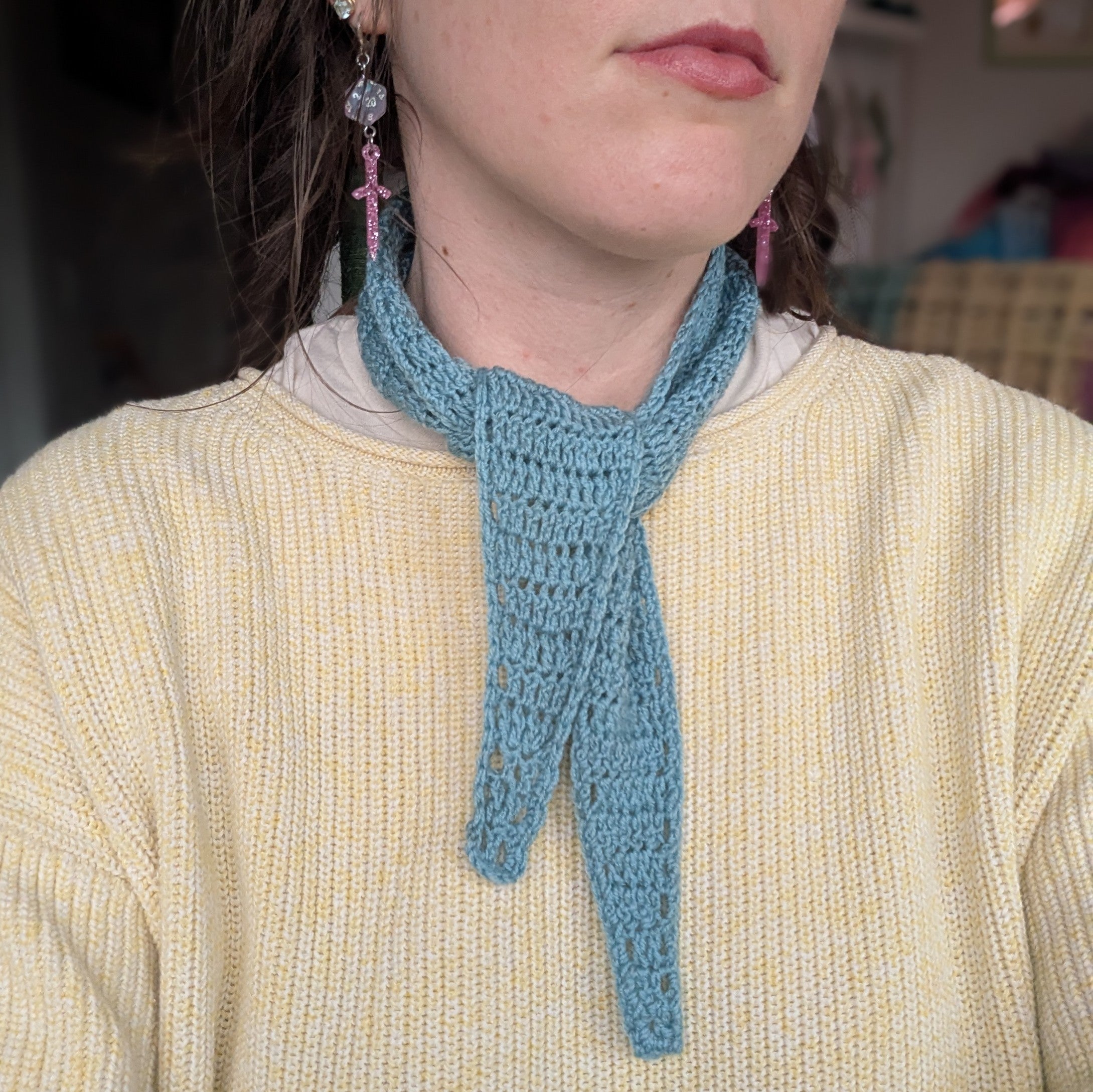 To the Point Tiny Scarf [Pattern]