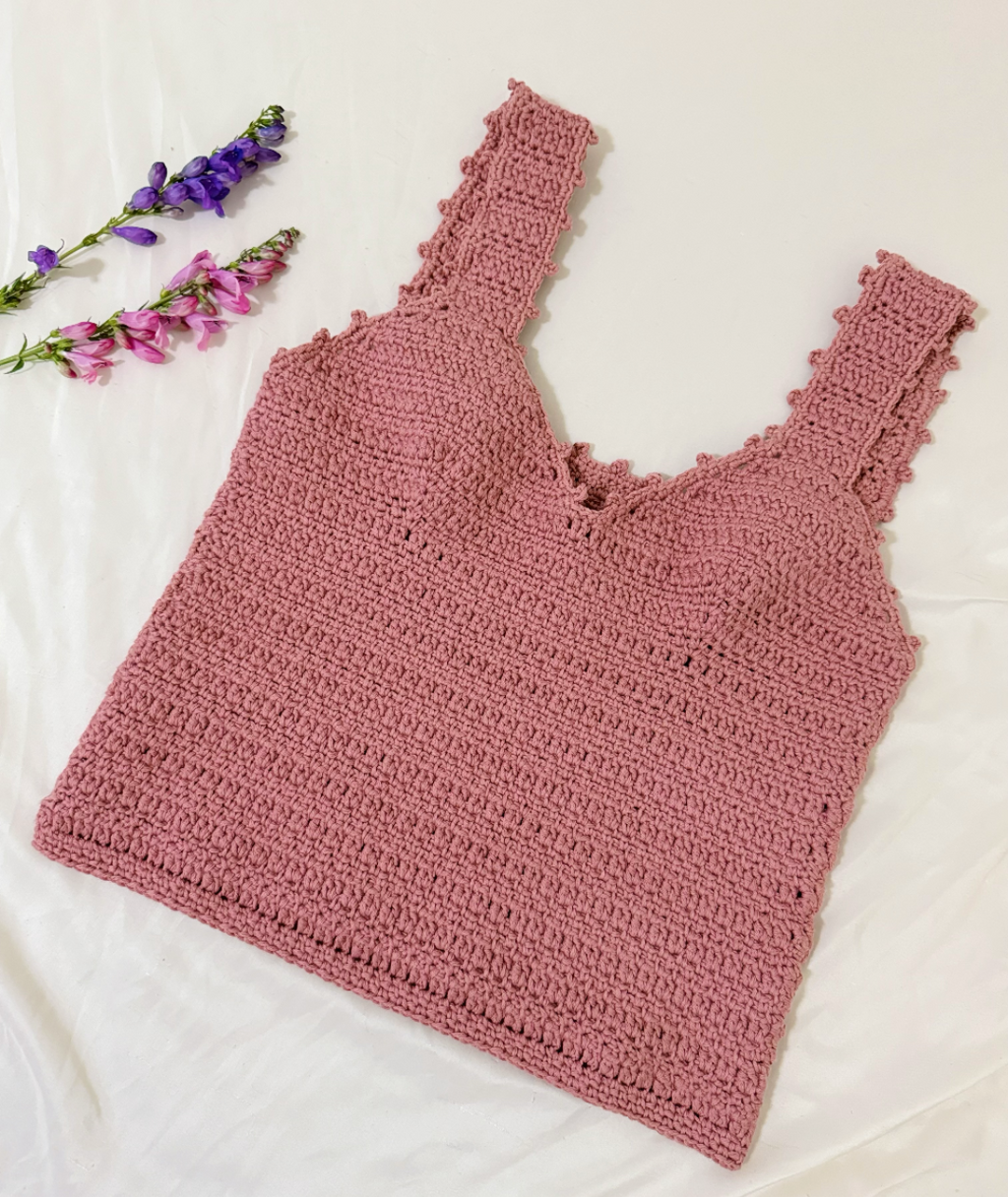 Not So Basic Tank Crochet Pattern