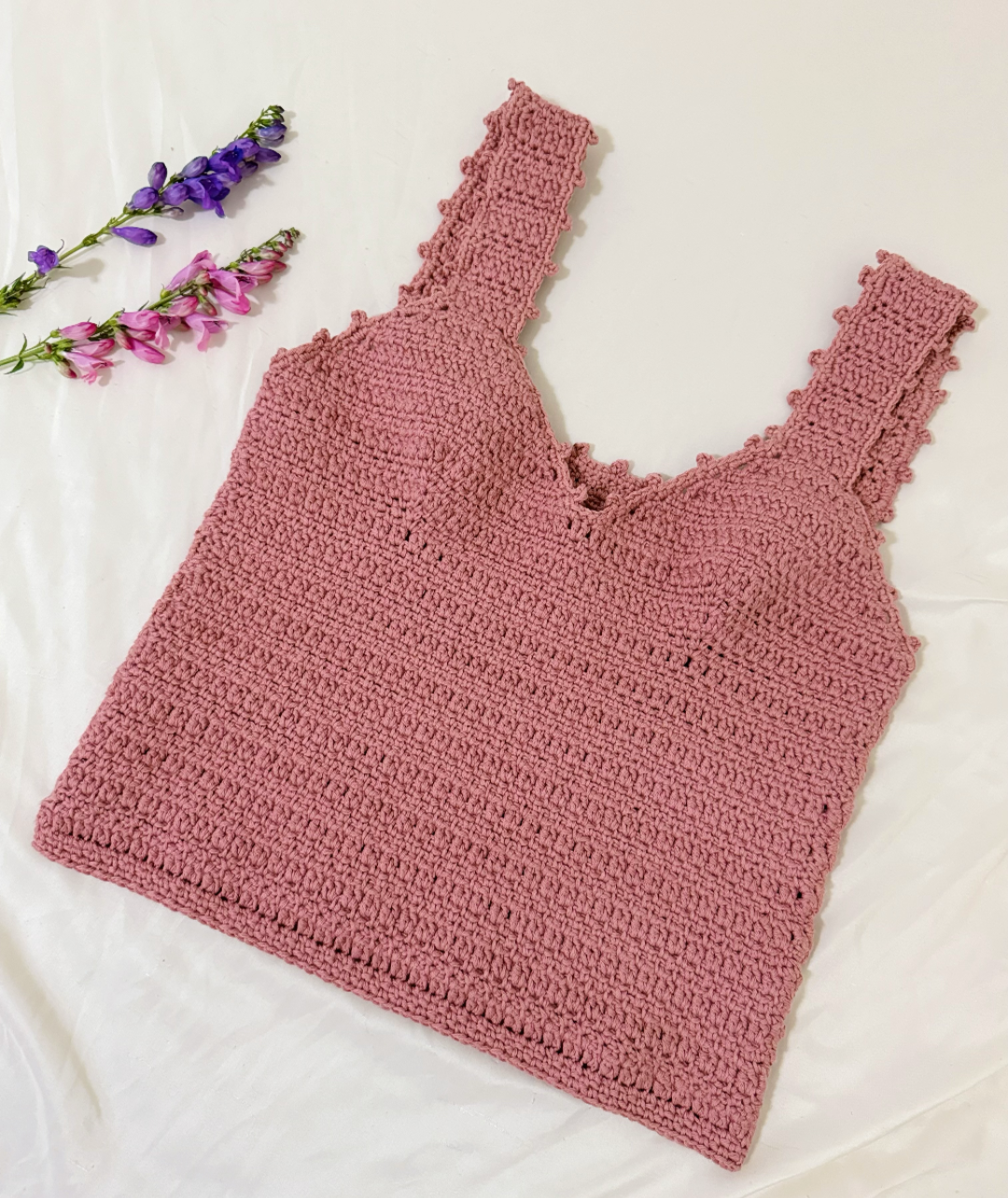 Not So Basic Tank Crochet Pattern