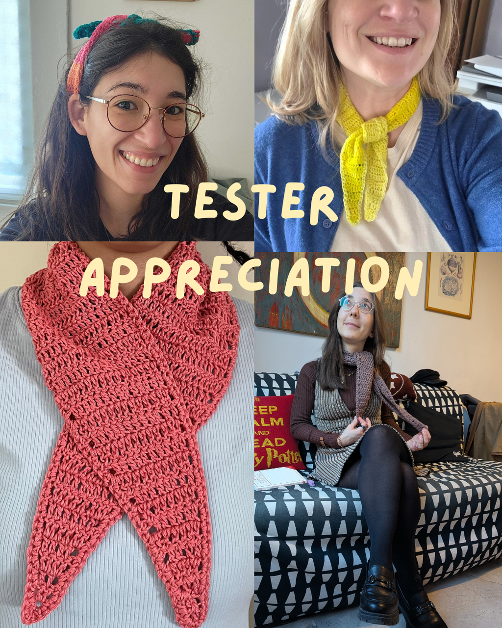 To the Point Tiny Scarf Pattern