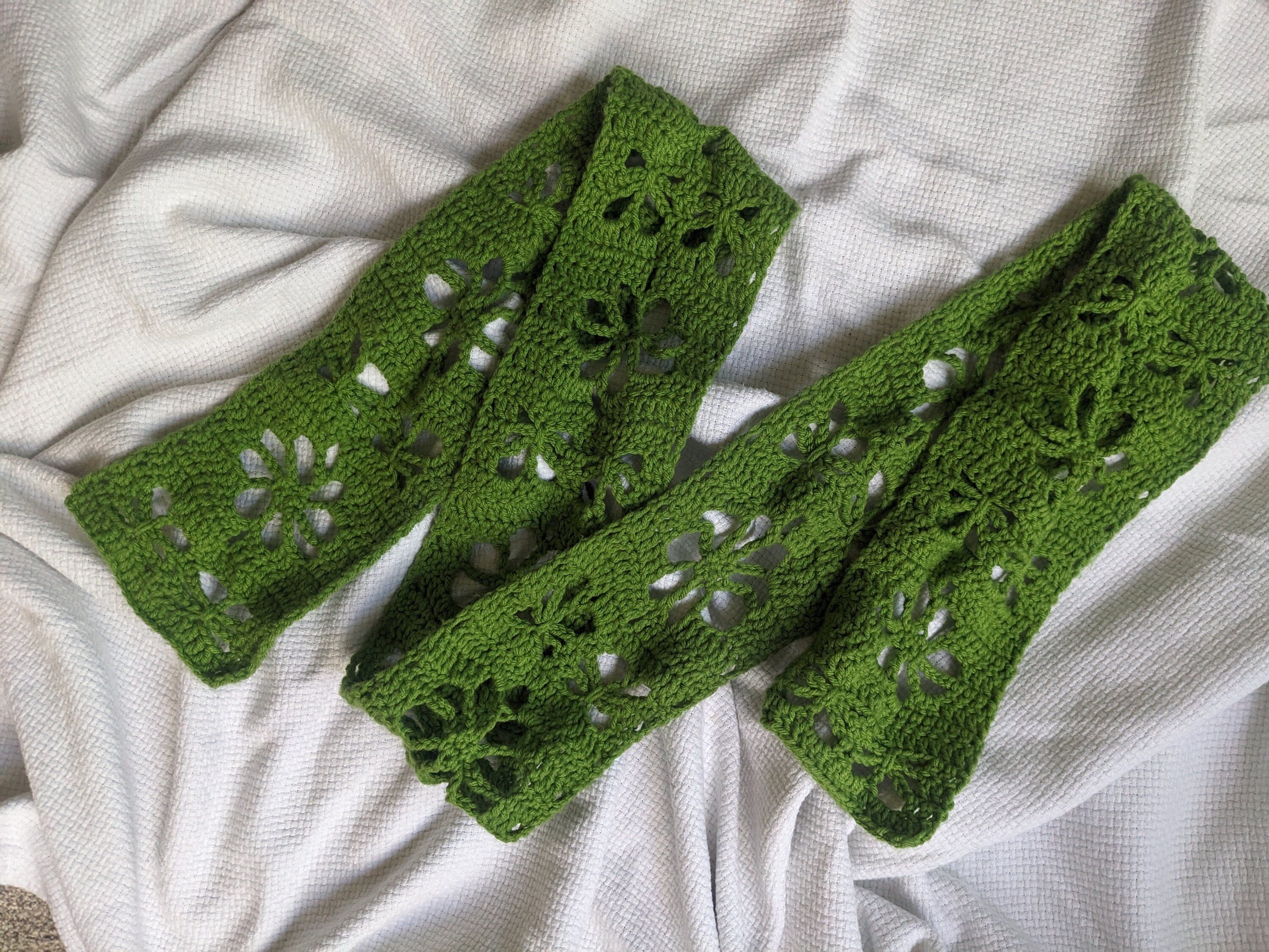 Butterfly Garden Summer Scarf [Pattern]