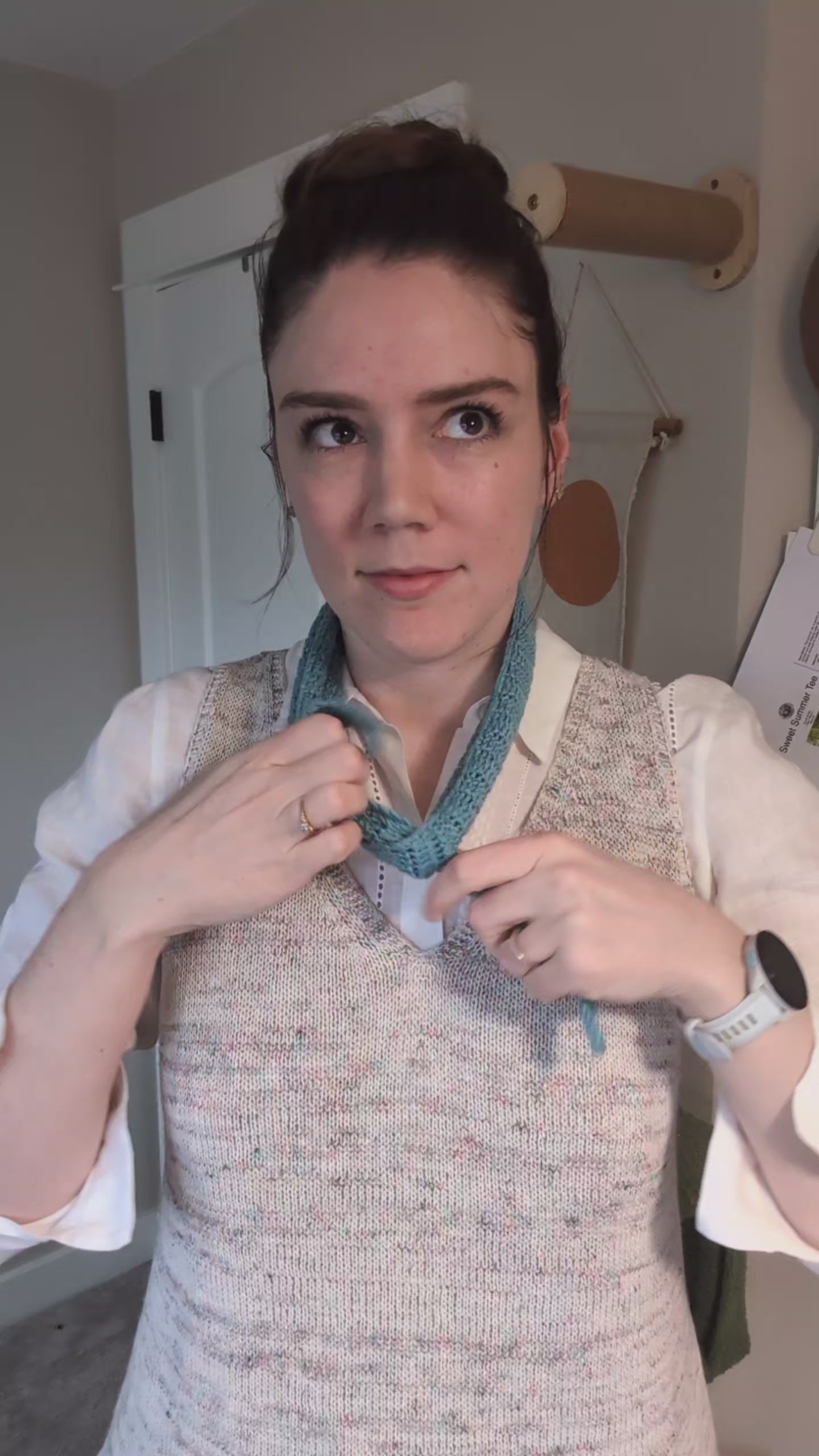 To the Point Tiny Scarf [Pattern]