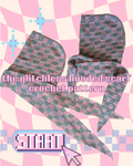 Glitchless Hooded Scarf Pattern