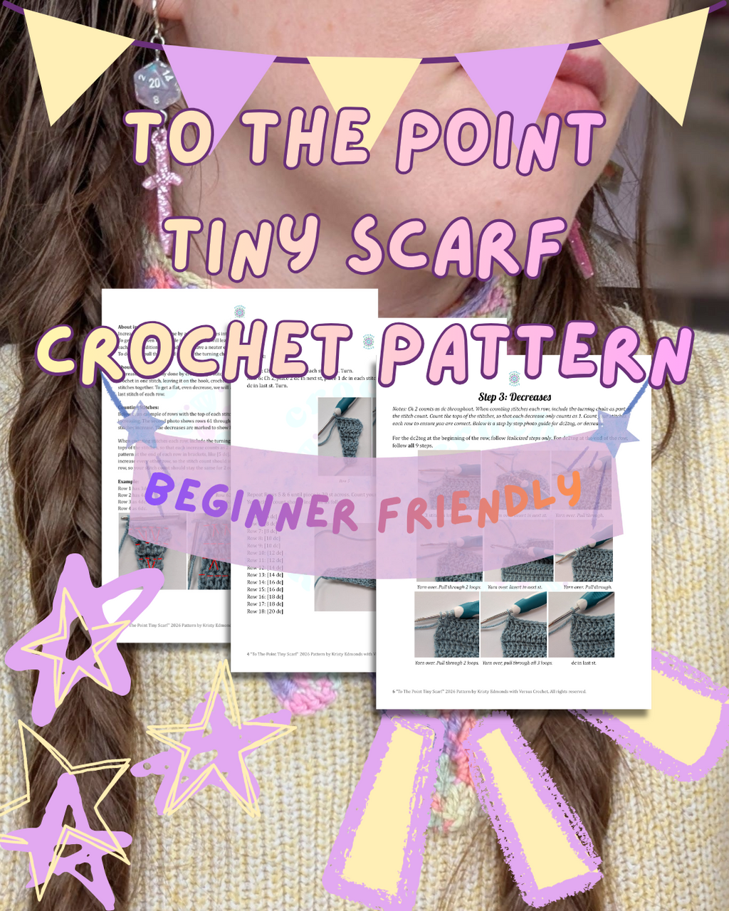 To the Point Tiny Scarf Pattern